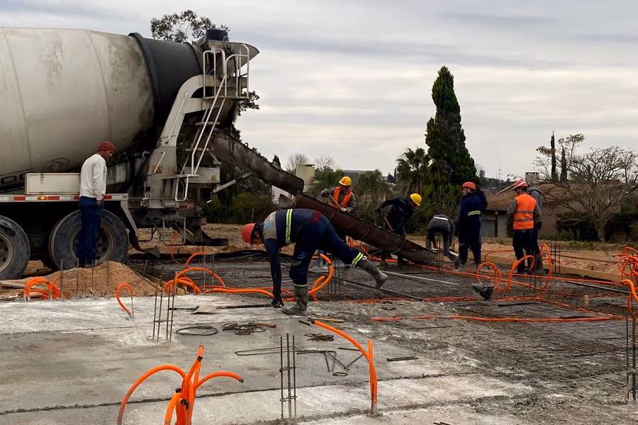 Obra civil industrial